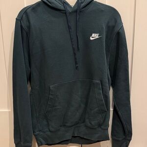 Nike Men's Dark Teal Hoodie